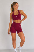 CONJUNTO CORTO BURDEOS
