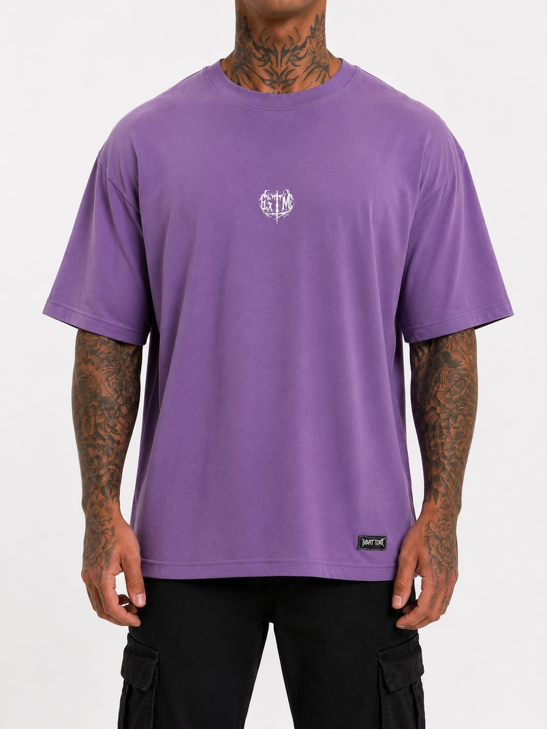 THE ULTÍMATE PUMP COVER- CAMISETA OVERSIZE MALVA