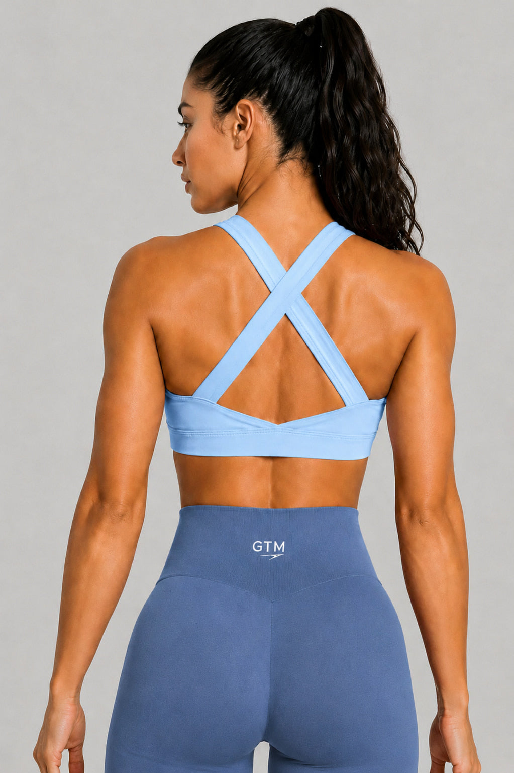 TOP CORTO GOAT AZUL CLARO