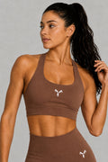 TOP CORTO DEPORTIVO GOAT MARRON