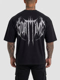 THE ULTÍMATE PUMP COVER- CAMISETA OVERSIZE NEGRO